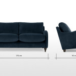 Bộ Sofa hiện đại Sofia Indigo SOFA-030